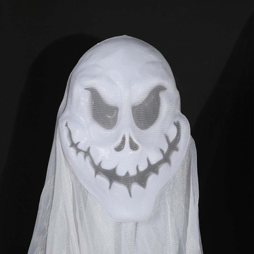 ZÁVESNÁ DEKORÁCIA SKELETOROVÁ HALLOWEENOVÁ MASKA 3,3M*2M