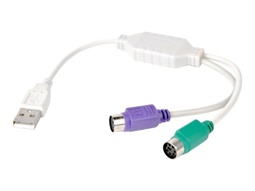 GEMBIRD UAPS12 Gembird adaptér 2 porty PS2 myš a klávesnica do USB portu
