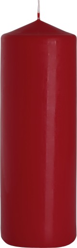 Sviečka valcová BISPOL Aura 90H 20CM SW80/200 BURGUNDY
