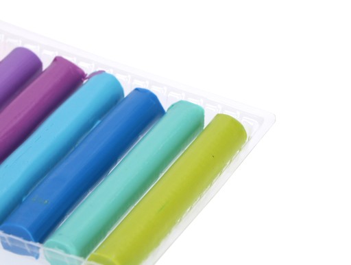 Plastelína, 12 pastelových farieb, s vôňou limetky