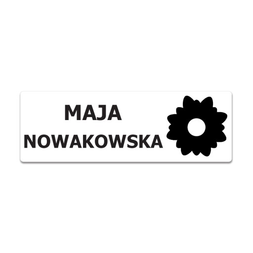 Samolepky s menom bábätka, meninový zápisník, 50 ks