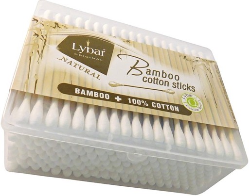 Bambusové vatové tyčinky 200 kusov LYBAR Original