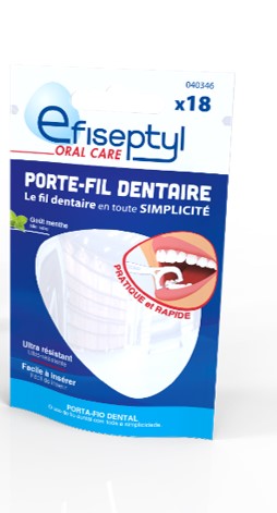 Zubná kefka EFISEPTIL dentálna niť 3v1