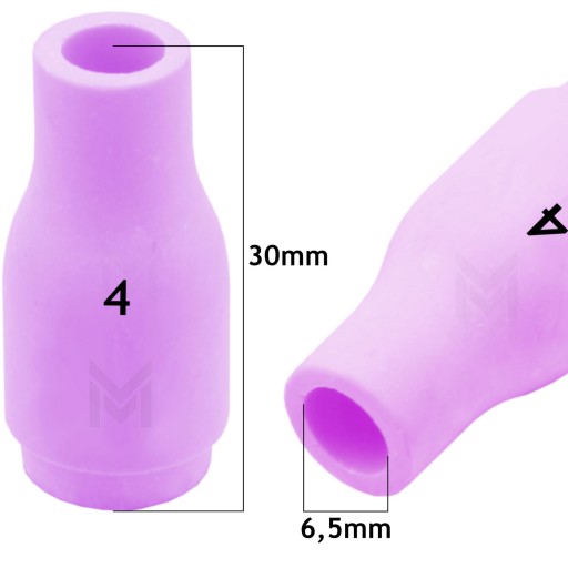 10x keramická tryska TIG #4 13n08 SR9 SR20