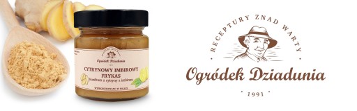 CITRÓNOVÝ DŽEM SO ZÁZVOROM NATURA FRYKAS DŽEM