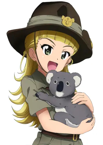 Plagát Anime Manga GIRLS und PANZER gup_022 A3