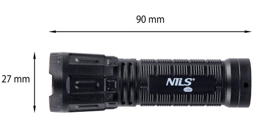 Veľmi výkonná LED VRECKOVÁ baterka, dobíjacie USB mini malé