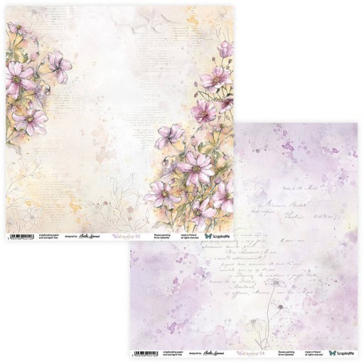 SADA SCRAPBOOKING PAPIERA 30x30 - ScrapAndMe - Akvarely