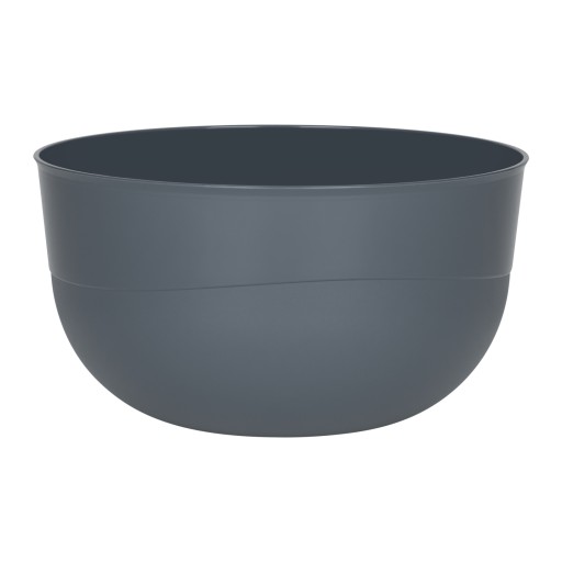 PLASTOVÁ KUCHYŇSKÁ MISKA NA JEDLO S POKROKOM 1,2L 16CM C ŠEDÁ