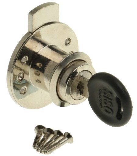 SISO MILLENIUM okrúhly zámok 19 / 22 mm UNIVERZÁLNY NÁBYTOKOVÝ ZÁMEK