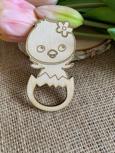 Drevený základ na záložku pre macrame macrame baby veľkonočnú DIY dekoráciu