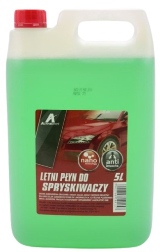 Letná kvapalina do ostrekovačov 5l, pekná vôňa