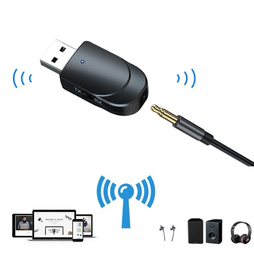 BLUETOOTH VYSIELAČ 5 ADAPTÉR PRIJÍMAČ VYSIELAČ