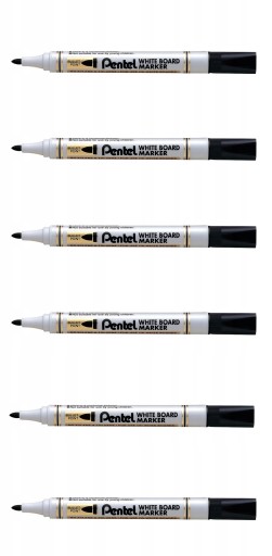 Popisovač Pentel MW85 za sucha čierny x 6 ks