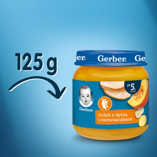 GERBER Morka s tekvicou a zemiakmi 125G