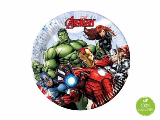 Avengers Infinity Stones Disney papierové taniere 20 cm 8 ks.
