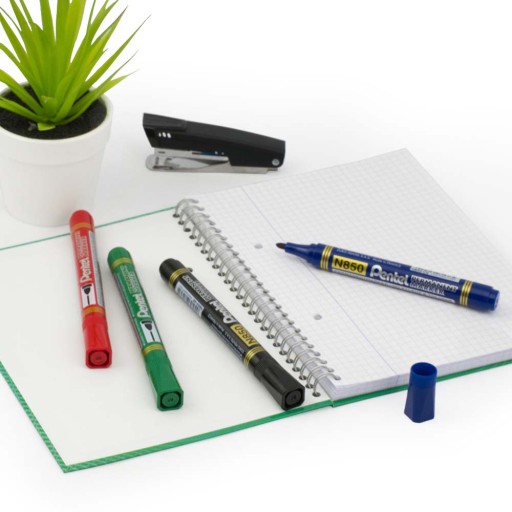 Permanentný popisovač PENTEL N850 BLUE okrúhly