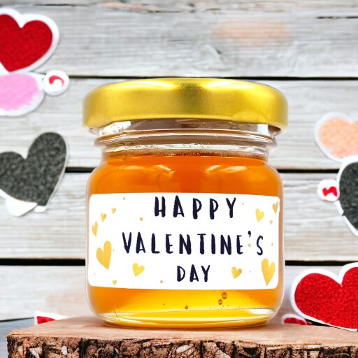 MED mini Med na VALENTÍNA v tégliku 40g Darček s nálepkou VZORKY