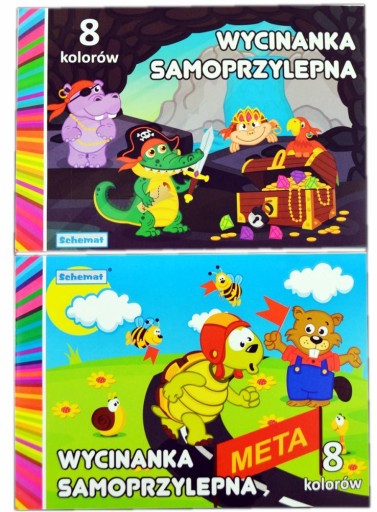 FAREBNÝ SAMOLEPIACI PAPIER zošit A4