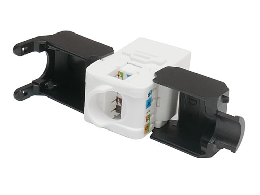 RJ45/8P8C zásuvka kat.5E UTP typ KEYSTONE beznástrojové LSA kontakty