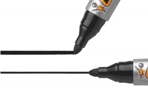 Permanentný popisovač čierny BIC 1 ks.