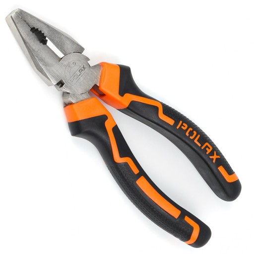 Kombinované kliešte, univerzálne kliešte, dvojzložkové rukoväte Cr-V 160 mm Polax