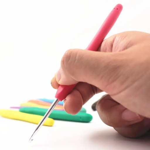 Háčiky na háčkovanie sada 6 kusov háčikov 2_2,5_3_4_5_6mm ergonomická mäkká rukoväť