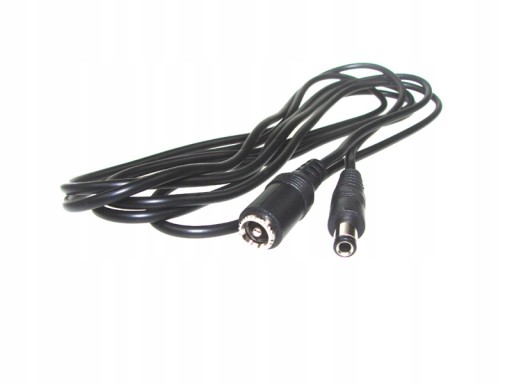 Predlžovací kábel DC Plug/Socket 2,1/5,5 1,5 m LED pásiky