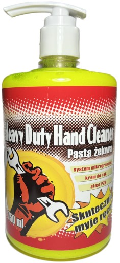 BHP GEL PASTA S DÁVKOVAČOM IMCA Čistič rúk Heavy Duty 750 ml