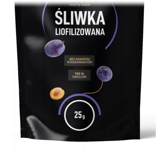 Mrazom sušené maďarské slivky, polovice, 25g HiFOOD