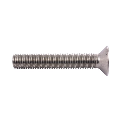 INOX A2 kužeľová skrutka DIN 7991 M6 x 80 - 10 ks.