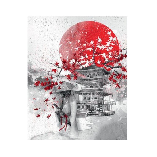 Diamantové vyšívanie Diamant 30x40cm Japonsko DPX-14590