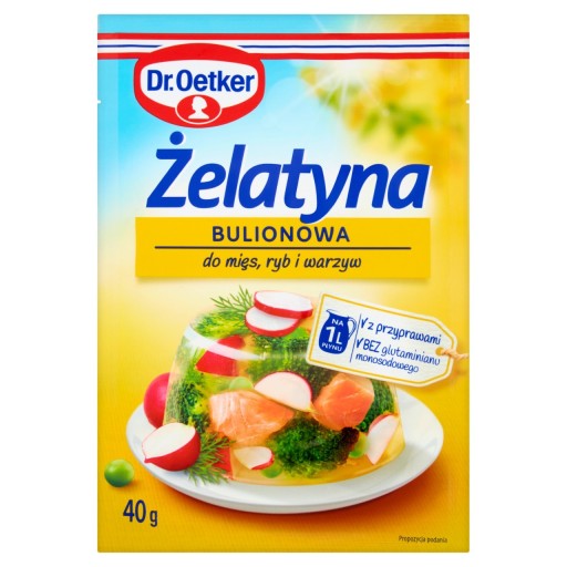 Dr.Oetker Želatína s vývarom a korením 40g