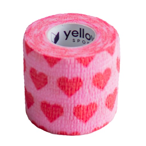 Samolepiaca stabilizačná súdržná bandáž YellowBAND 5cm svetloružová