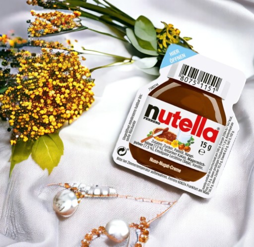 Čokoládová nátierka Nutella Ferrero na chlebíčky 15g na chlebíček