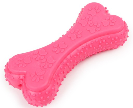 HRAČKA PRE PSA, GUMOVÁ KOST, 12CM, REPRODUKTOR