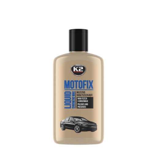 K2 MOTOFIX FARBA LESKLÁ MLIEČNA 250ML