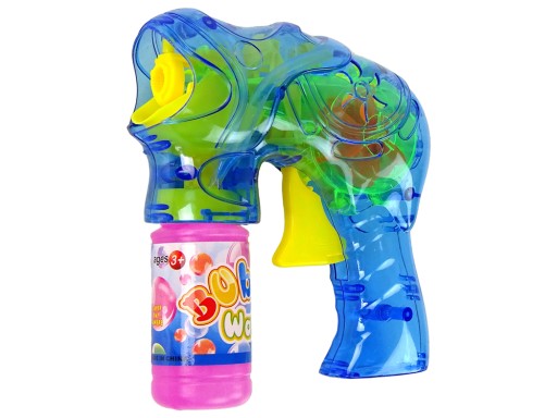 Blue Bubble Gun Machine