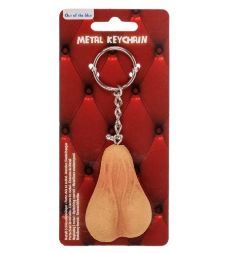 Funny Keychain - Testicles Funny Gift