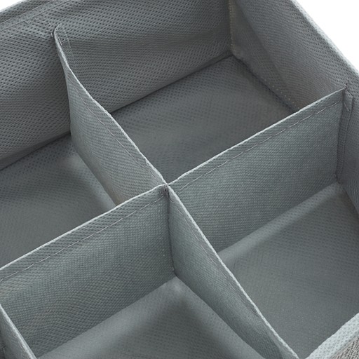 Organizér na spodnú bielizeň a kravaty do šatníka, 8 priehradiek