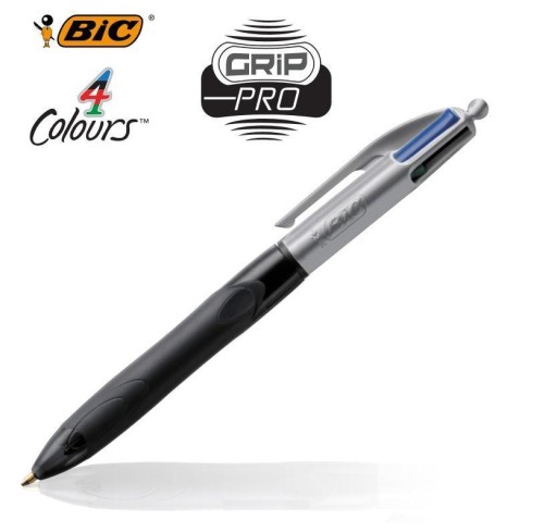 BIC SET 4COLORS PRO GRIP AUTOMATICKÁ GUĽAČKA 4 COLORS SCHOOL x2