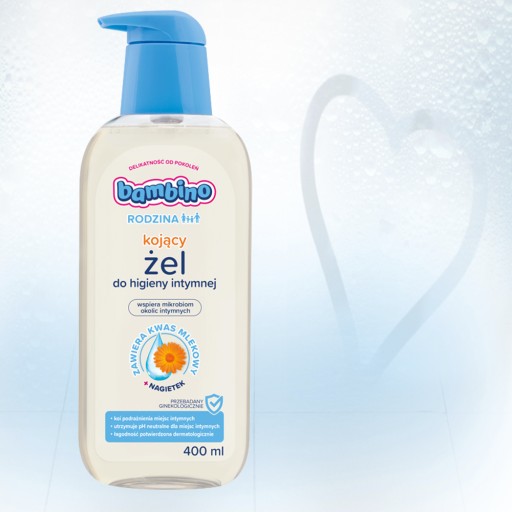 BAMBINO RODZINA upokojujúci gél na intímnu hygienu