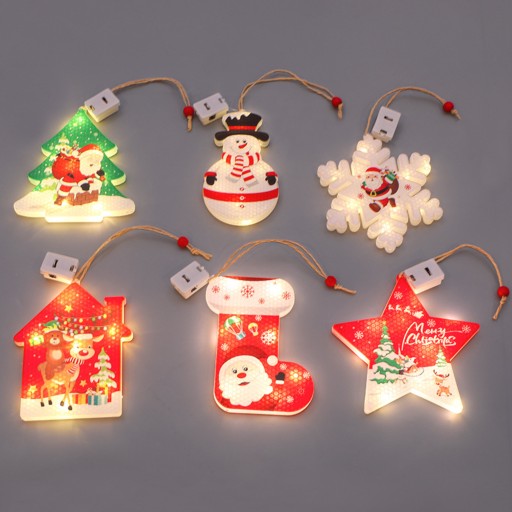 VIANOČNÁ DEKORÁCIA LED vianočná gulička lampa na vianočný stromček