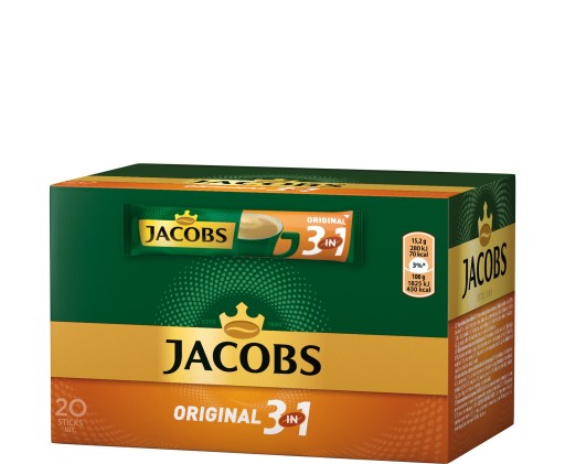 Jacobs Original instantná káva 3v1 304 g