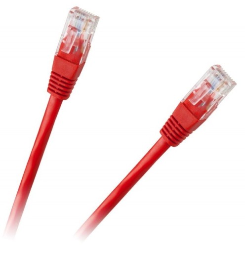 LAN kábel 1m Patchcord UTP 5e sieťový RJ45 RJ 45 internetový prepojovací kábel