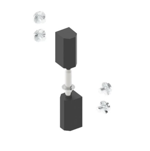 Záves 14x64,5x17mm 4 otvory, pevnejší, zdvihnutý
