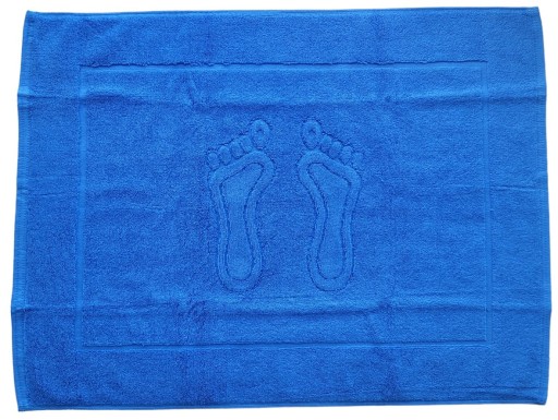 KÚPEĽŇOVÁ UTERÁK NA NOHY YORK 50x70 MODRÁ 650g/m2 ROSA