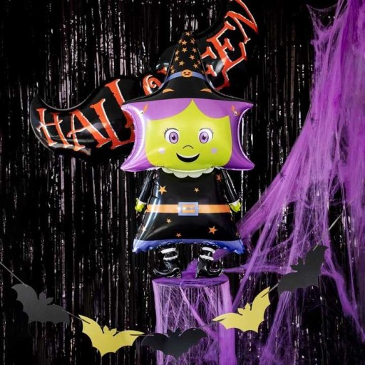 Halloweenske balóny WITCH - 99cm