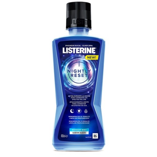 LISTERINE Nočná ústna voda Reset 400 ml