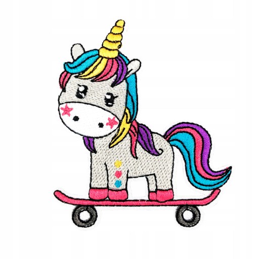 Nažehľovacia termo nášivka Unicorn Horse